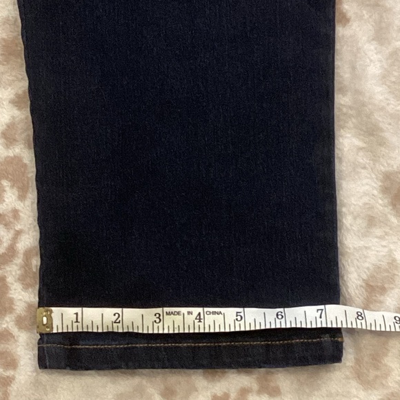 BLAIR DenimEase Classic 5-Pocket Jeans, Dark Wash, Size 10 - Picture 12 of 15